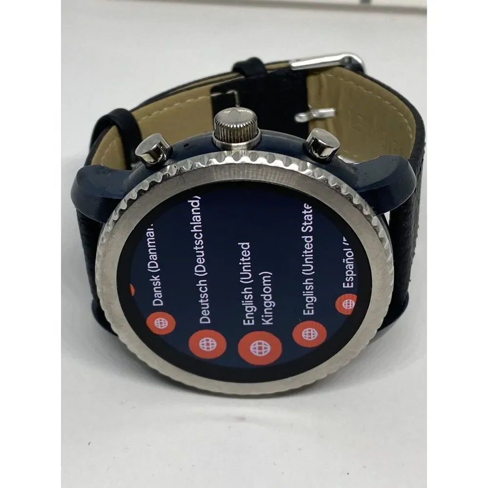 Fossil Gen 3 Authentic Genuine Smart Watch Custom Band FTW4004 BA120